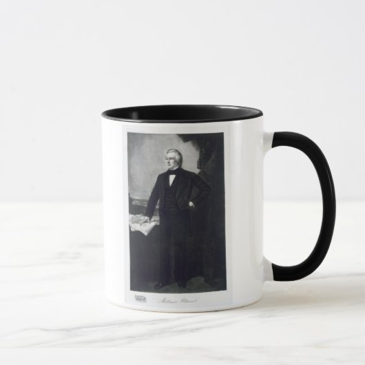 Mug Millard Fillmore, 13ème président du Sta uni (Droite)