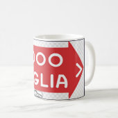Mug Mille Miglia Alfa Romeo ATTAQUENT (Devant droit)