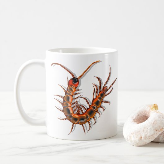 Mug Mille-pattes (Avec donut)