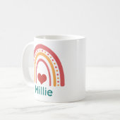 Mug Millie Vintage Boho Rainbow (Devant gauche)