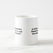Mug Million de personnes ont assisté à l'inauguration (Centre)