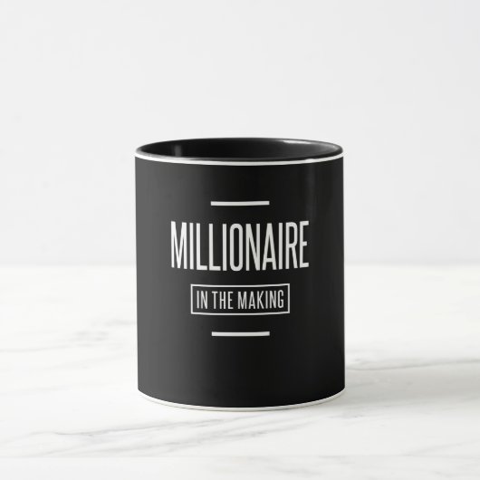 Mug Millionaire dans l'entrepreneuriat motivationnel (Centre)