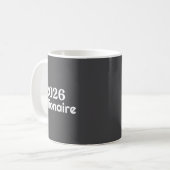 Mug Millionnaire 2026 (Devant gauche)