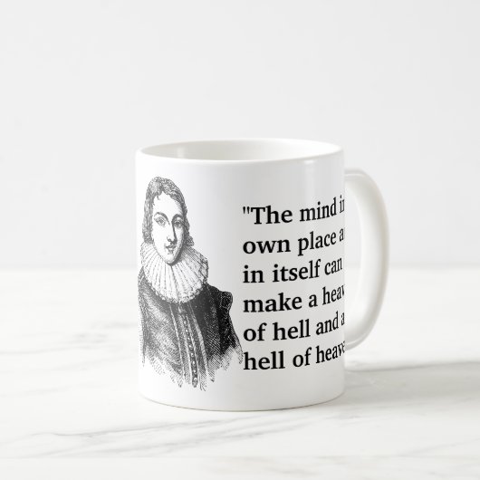 Mug Milton cite l'esprit (Devant droit)