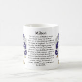 Mug Milton, l'origine, la signification et la crête (Centre)