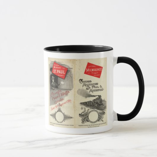 Mug Milwaukee et St Paul Railway (Droite)