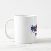 Mug Milwaukee V2 skyline in watercolor (Gauche)