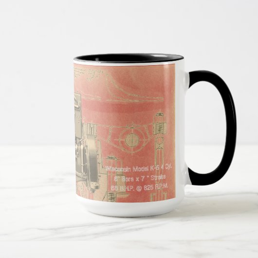 Mug Milwaukee Wisconsin Engine Early K (Droite)