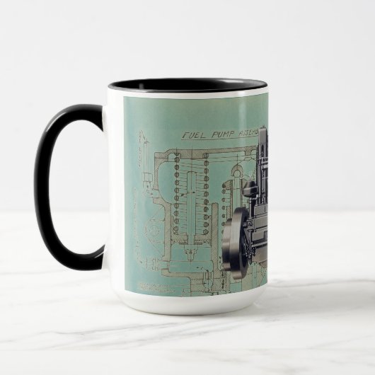 Mug Milwaukee Wisconsin Engine Early K (Gauche)