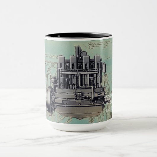 Mug Milwaukee Wisconsin Engine Early K (Centre)