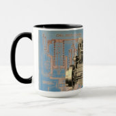 Mug Milwaukee Wisconsin Engine Early K (Gauche)