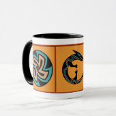 Mug Mimbres-Lézard (Devant gauche)