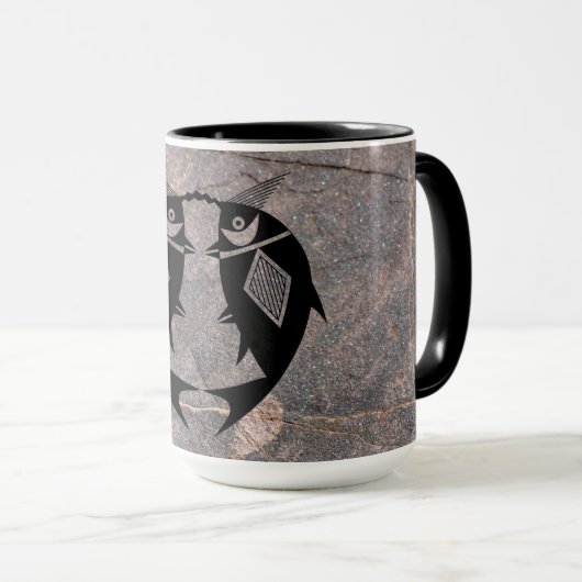Mug Mimbres Poterie Design (Devant droit)