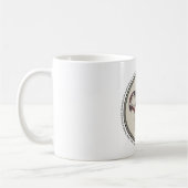 Mug Mimbres Poterie Design Grue Manger Poisson (Gauche)