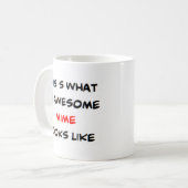 Mug mime, génial (Devant gauche)