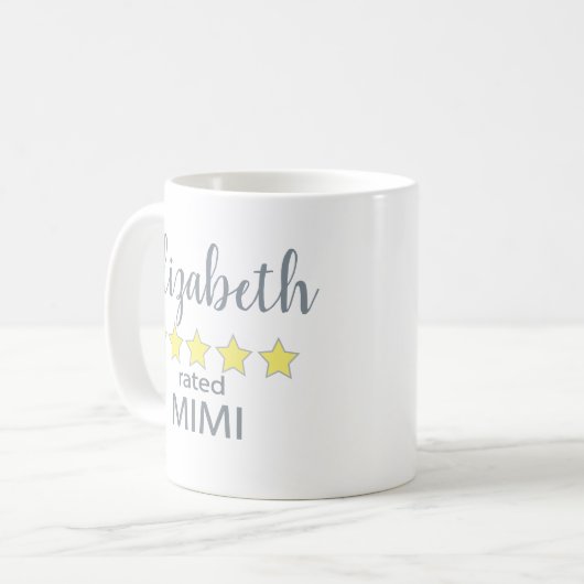 Mug Mimi 5 étoiles (Devant gauche)