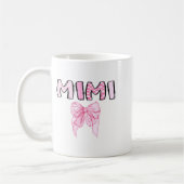 Mug Mimi Birthday Girl Matching Coquette Nk Bow (Gauche)