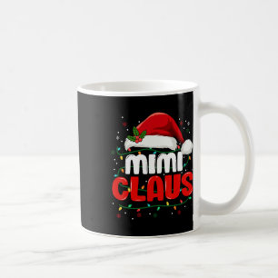 Mug Mimi Claus Noël Noël Lumières Père Noël Girl Famil