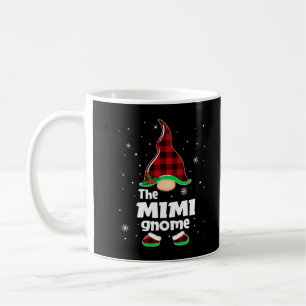 Mug Mimi Gnome Buffalo à carreaux famille assortie de 