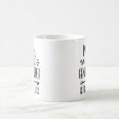 Mug Mimi Grand-Mère Amusante Est Pour La Citation De V (Centre)