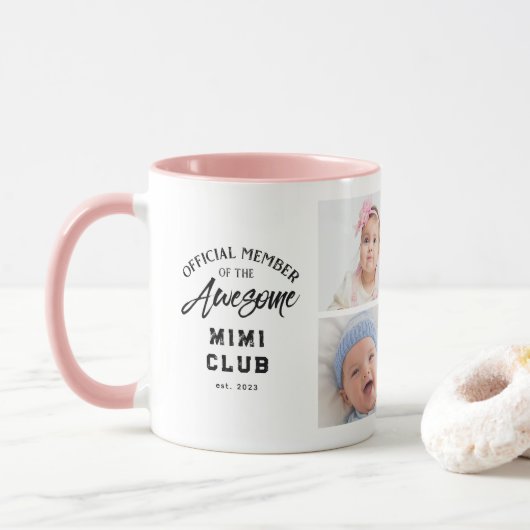 Mug MIMI Incroyable Collage Photo (Avec donut)