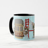 Mug Mimi & Miyu in San Francisco (Devant gauche)