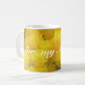 Mug mimosa pour la maman (Devant gauche)