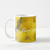 Mug mimosa pour la maman (Gauche)