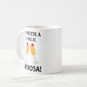 Mug Mimosa Sip Avec Le Sourire Mimosa (Devant gauche)