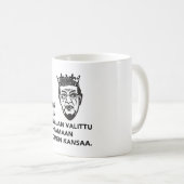 Mug Minä olen le kansaa johtamaan de Suomen de valittu (Devant droit)