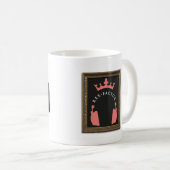 Mug Mince alors Moïse ! Noir simple (Devant droit)