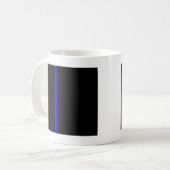 Mug Mince Ligne Bleue (Devant gauche)
