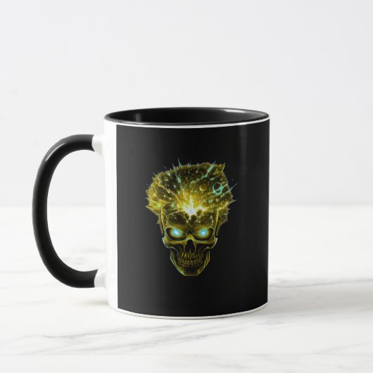 Mug Mind Overload | Exploding Skull Cosmic Energy (Gauche)