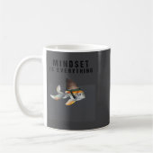 Mug Mindest Is Everything - Motivational Quote Insrati (Gauche)