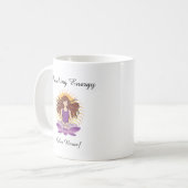 Mug Mindful Personnalisé pour Elle | Nom & Texte (Devant gauche)