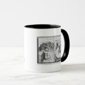 Mug Mine argentée des Croix-aux.-Mines de La, Lorraine (Devant droit)