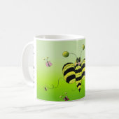 Mug Mine d'abeilles Valentine (Devant gauche)