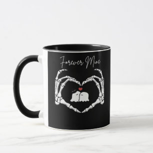 Mug Mine, Valentines Classic - Squelette Mains Entendr