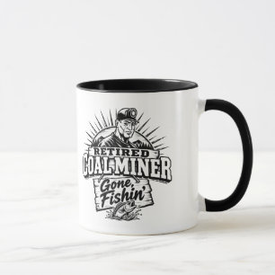 MUG MINEUR DE CHARBON À LA RETRAITE