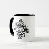 MUG MINEUR DE CHARBON À LA RETRAITE (Devant gauche)