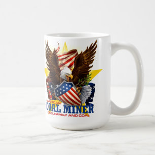 MUG MINEUR DE CHARBON AMÉRICAIN