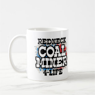 MUG MINEUR DE CHARBON REDNECK
