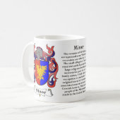 Mug Mineur, l'origine, la signification et la crête (Devant gauche)