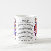Mug Mineur, l'origine, la signification et la crête (Centre)