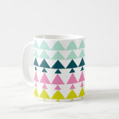 Mug Mini Arbres Art Motif en couleur de vacances brill (Devant gauche)