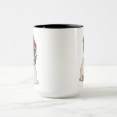 Mug Mini carlin de hippie de chiot (Centre)