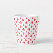 Mug MINI HEARTS Latte (Devant)