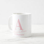 Mug Mini-monographie personnalisée (Devant gauche)