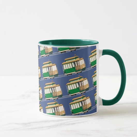 Mug Mini motif illustré de funiculaire (Droite)