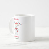 Mug Mini Noël et Nouvel An Joyeux café Mu (Devant gauche)